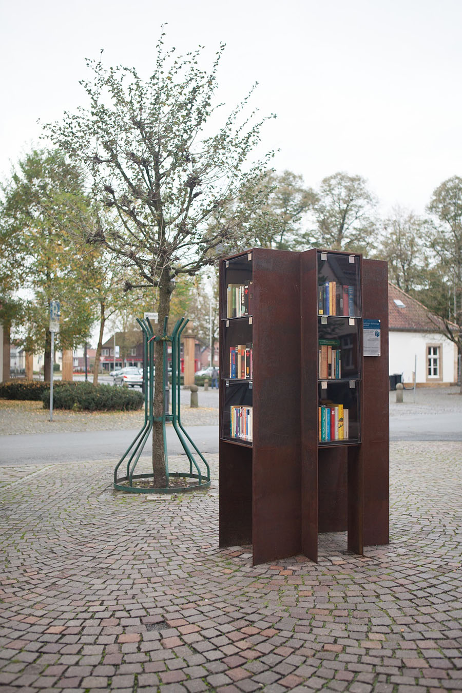 Bücherregal für Draußen